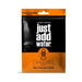 Happy Ending Just Add Water Whack-Pack Cuff in resealable black and orange pouch packaging