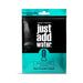Packaging of Happy Ending Just Add Water Whack-Pack Sleeve in black and teal with resealable zipper top.