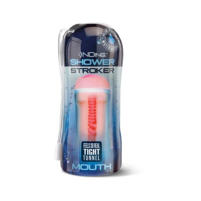 Happy Ending Self-lubricating Shower Stroker - Mouth | SexToy.com