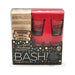 Happy Fucking Birthday Bash adult drinking game set with stacking blocks and four shot glasses in festive packaging.