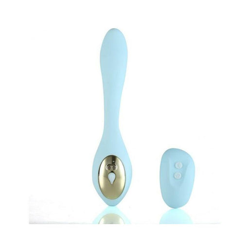 Harmonie Dual Vibrator Teal Silicone Rechargeable - SexToy.com