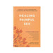 Cover of Healing Painful Sex book with orange background and floral design, addressing diagnosis and treatment of sexual pain.
