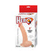 Hero Curved Cock 8 In. White | SexToy.com