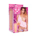 Packaging of Hey 19! teen stroker featuring a realistic skin-toned design and image of a young woman in pink lingerie.