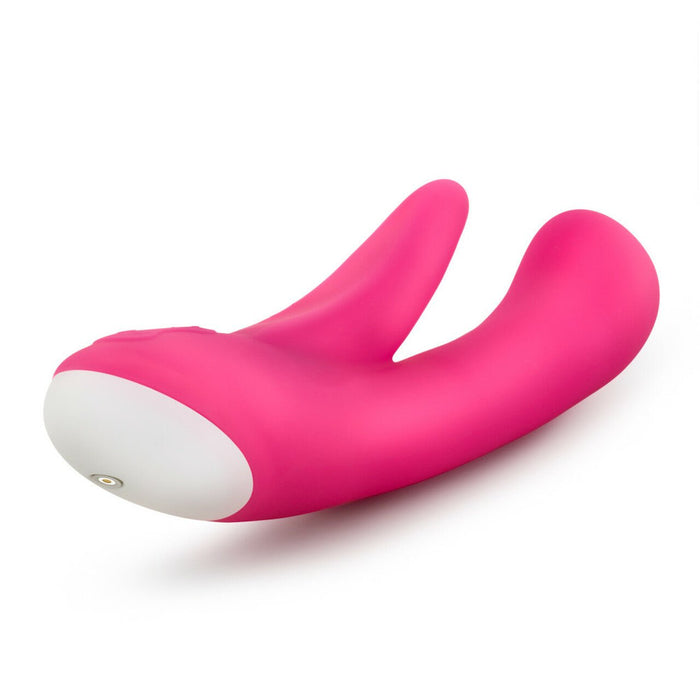 Hop - Cottontail Plus Dual Stimulator - Hot Pink | SexToy.com