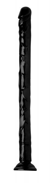 Hosed 19 Inches Realistic Anal Dildo Black | SexToy.com