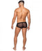 Hoser Stretch Mesh Micro Mini Shorts Black XL | SexToy.com