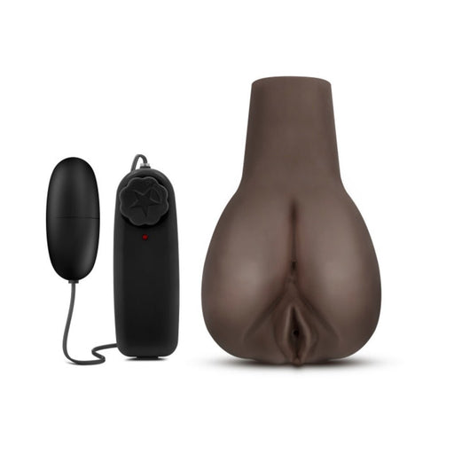 Hot Chocolate - Doggy Style Deanna - Vibrating Realistic Masturbator - Chocolate | SexToy.com