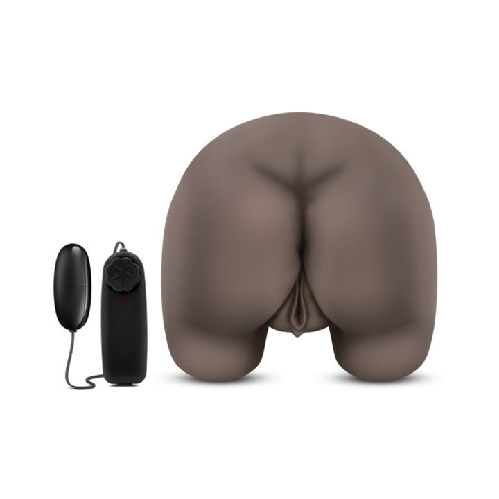 Hot Chocolate Luscious Tiana Vibrating Life Sized Ass Brown | SexToy.com