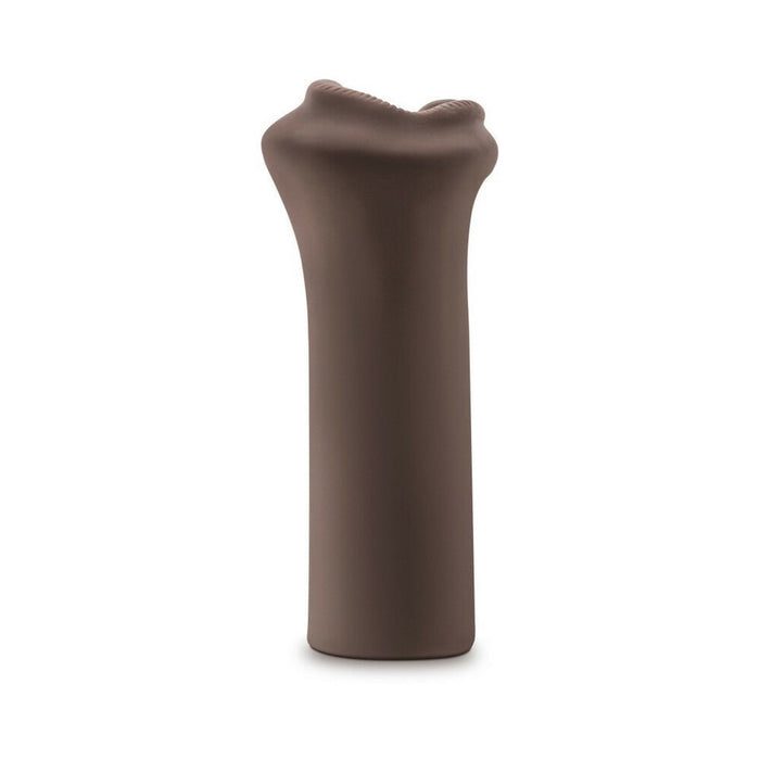 Hot Chocolate Naughty Nicole Brown Mouth Stroker - SexToy.com