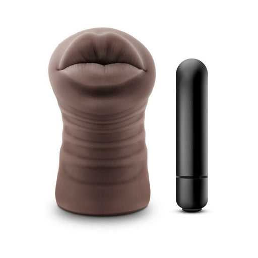 Hot Chocolate Renee Brown Mouth Stroker - SexToy.com