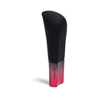 Plum-colored Hot Octopuss Kurve G-spot vibrator with ergonomic black gel tip and metallic gradient base.