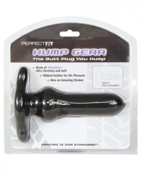 Hump Gear Black Butt Plug | SexToy.com