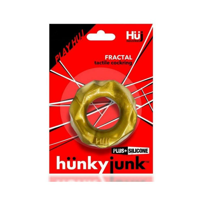 Hunkyjunk Fractal Tactile Cockring Bronze | SexToy.com