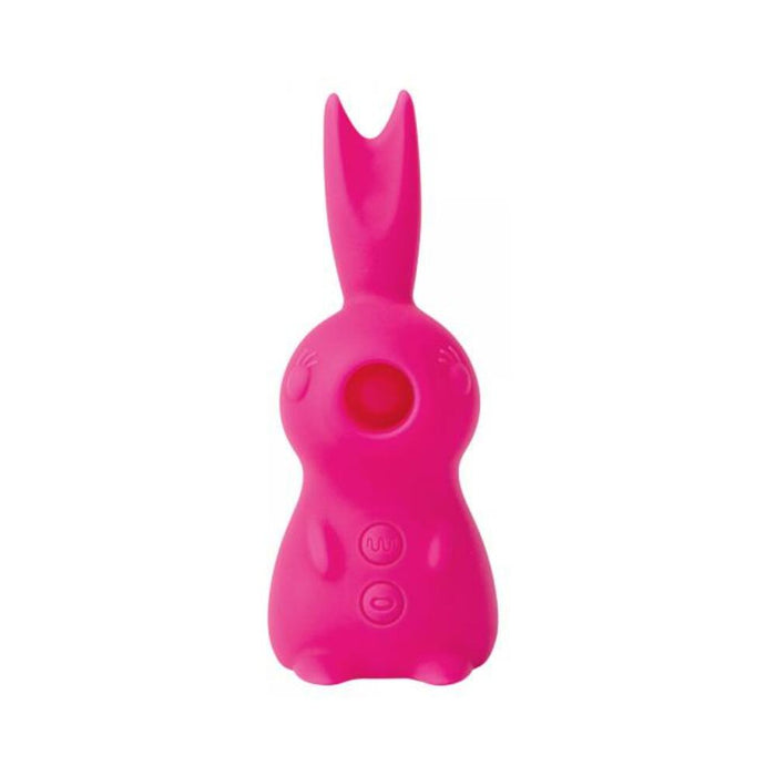 Hunni Bunny Shaped Suction Vibrator - SexToy.com