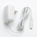 White power adapter with attached long cord for Magic Wand Rechargeable HV-270 massager charger replacement.