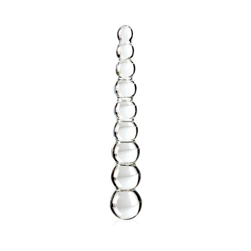 Icicles No 2 Glass Anal Beads Clear | SexToy.com