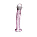 Icicles No 53 Pink Glass Massager | SexToy.com