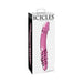 Icicles No 57 Glass Double Dildo Pink | SexToy.com