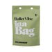 Olive green resealable pouch packaging for Doc Johnson In A Bag Bullet Vibe with bold white and black text.