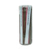 Clear cylindrical container holding colorful double-sided date night idea sticks with printed activity suggestions.