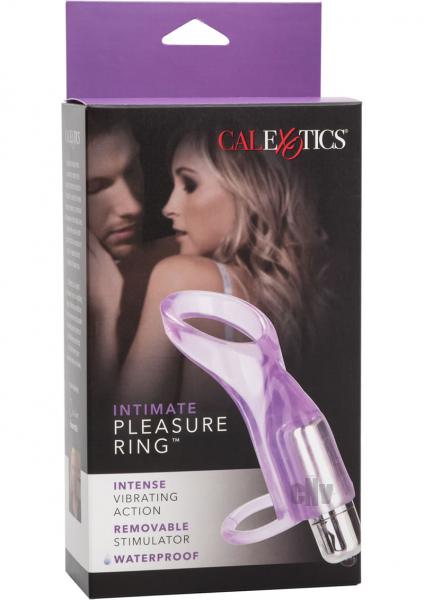 Intimate Pleasure Ring Vibrating Purple Enhancer | SexToy.com