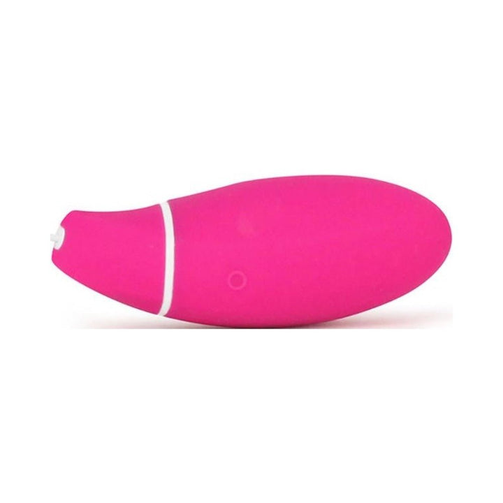 Pink silicone Intimina KegelSmart pelvic floor trainer with smooth, ergonomic design and white accent ring.