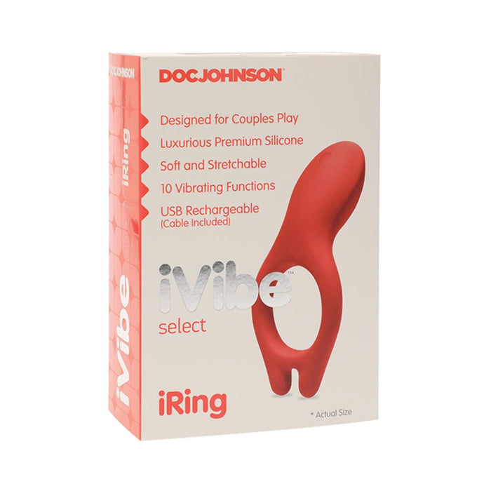 Ivibe Select Iring Coral Vibrating Cock Ring | SexToy.com
