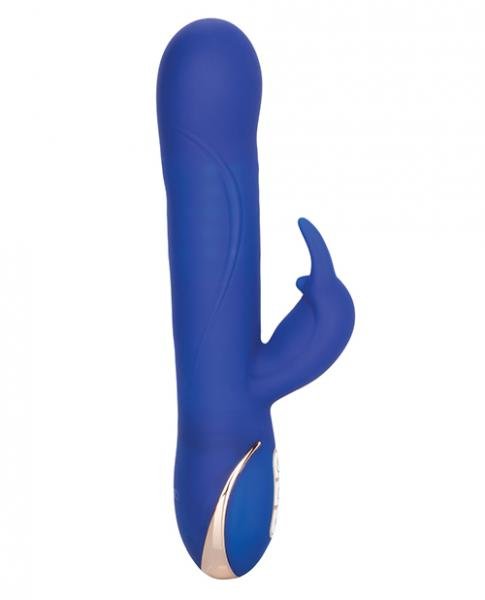 Jack Rabbit Rotating Beaded Rabbit Vibrator Blue | SexToy.com