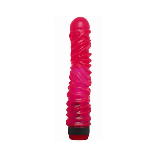 Jelly Caribbean #6 Vibrator - Pink | SexToy.com