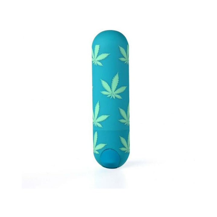 Jessi 420 Mini Bullet Vibrator Emerald Green - SexToy.com