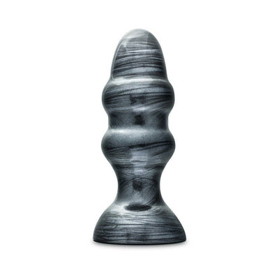 Stealth Carbon Metallic Black Butt Plug, Black Stealth Carbon Metallic Black Butt Plug, Black