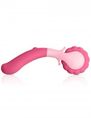 Jimmy Jane Evoke Sol-o Vibrating Massage Wheel Pink | SexToy.com