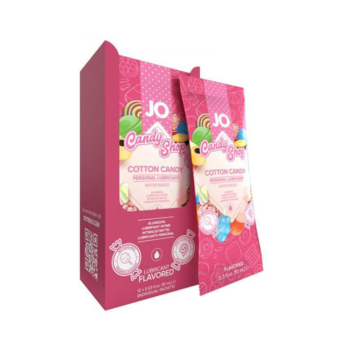Jo Candy Shop Cotton Candy 12-foil Pack 10 Ml | SexToy.com