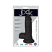 Black 6-inch realistic dildo with suction cup base and lifelike texture, packaged in branded Curve Toys box.