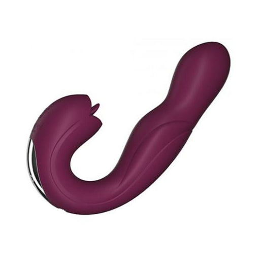 Joi Rotating Head G-spot Vibrator & Clit Licker - Purple - SexToy.com