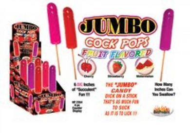 Jumbo Cock Fruit Pop Strawberry | SexToy.com