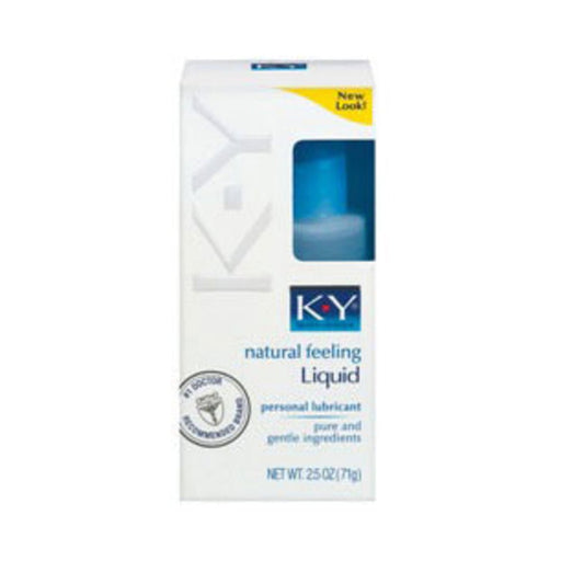 K-Y Natural Feeling Liquid 2.5oz | SexToy.com