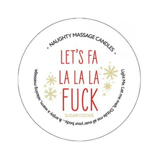 Kama Sutra Mini Massage Holiday Candle - 1.7 Oz Let's Fa La La - SexToy.com