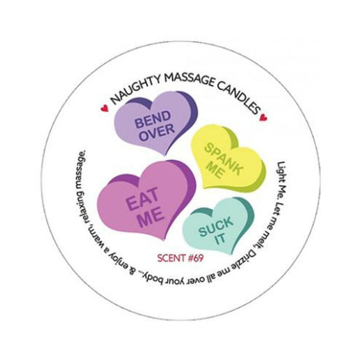 Kama Sutra Mini Massage Valentines Candle - 1.7 Oz Mini Hearts - SexToy.com
