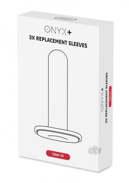 Kiiroo Onyx+ Replacement Sleeve - 3 Pack Tight Fit | SexToy.com
