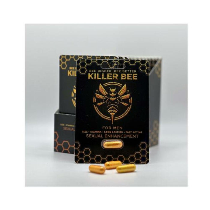 Killer Bee Male Enhancer 24 Pills Per Display - SexToy.com