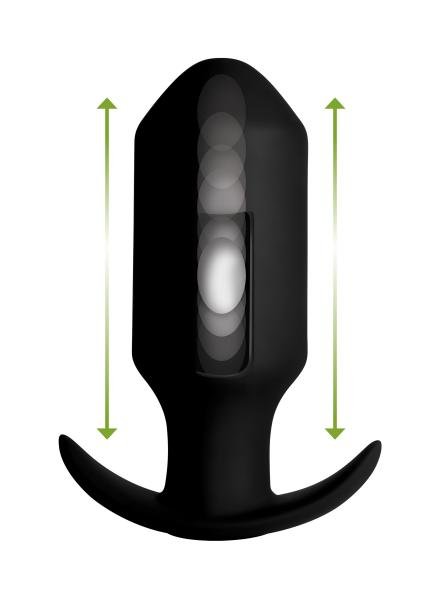 Kinetic Thumping 7X Missile Anal Plug Black | SexToy.com