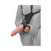 King Cock 10 " Hollow Strap On Suspender System - SexToy.com