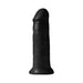Black 12-inch realistic dildo with suction cup base and detailed veining texture.