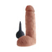 King Cock 8in Squirting Cock With Balls Tan | SexToy.com
