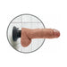 King Cock 8in Vibrating Cock W/balls - SexToy.com