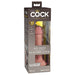 King Cock Elite Silicone Dual-density Cock 6 In. Light - SexToy.com