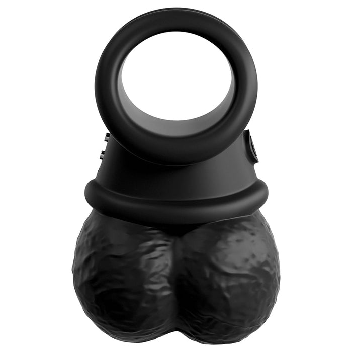 King Cock Elite The Crown Jewels Vibrating C-ring - SexToy.com