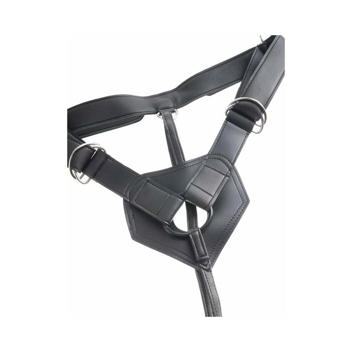 King Cock Strap On Harness 9 inches Dildo - SexToy.com